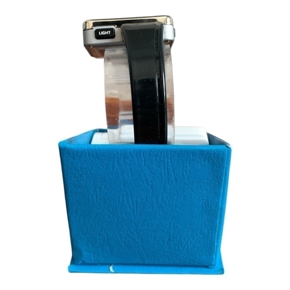 NIB FREESTYLE The Tetra Watch Black Rubber Wristband Unisex Digital Wristwatch - Picture 5 of 13